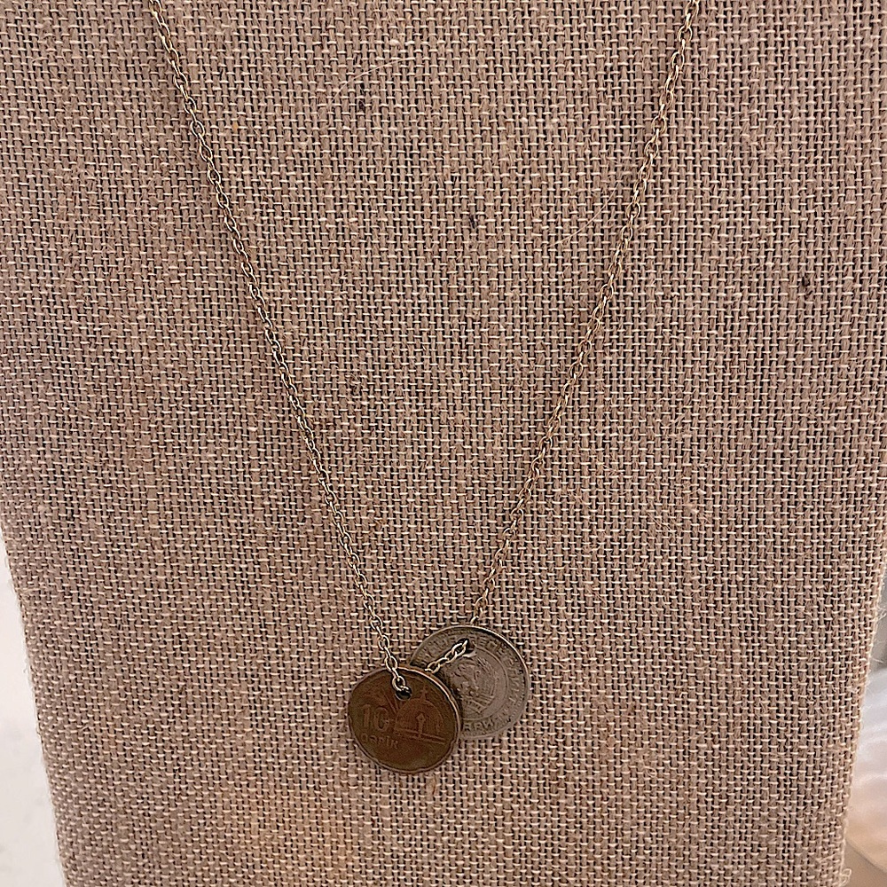 Vintage Coin Necklace